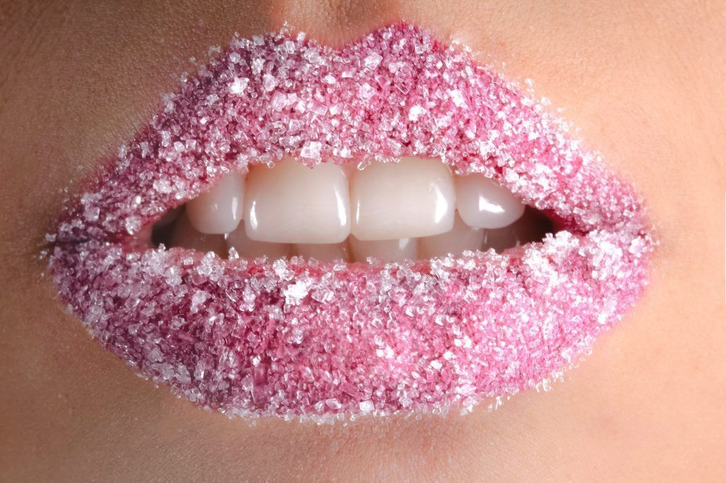 En los labios